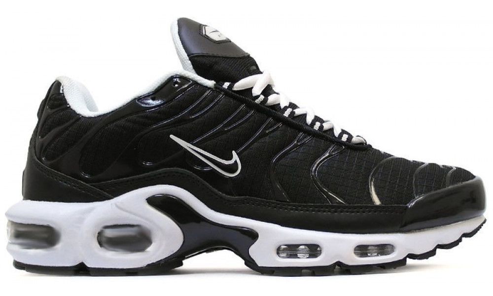 Nike air max cheap plus black white